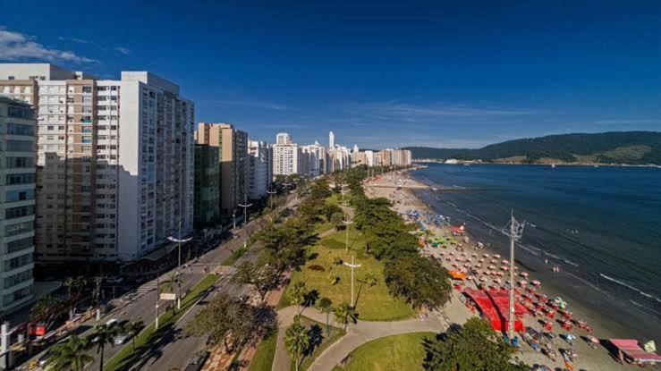 Apto Santos Gonzaga 45 Mtrs Praia 外观 照片